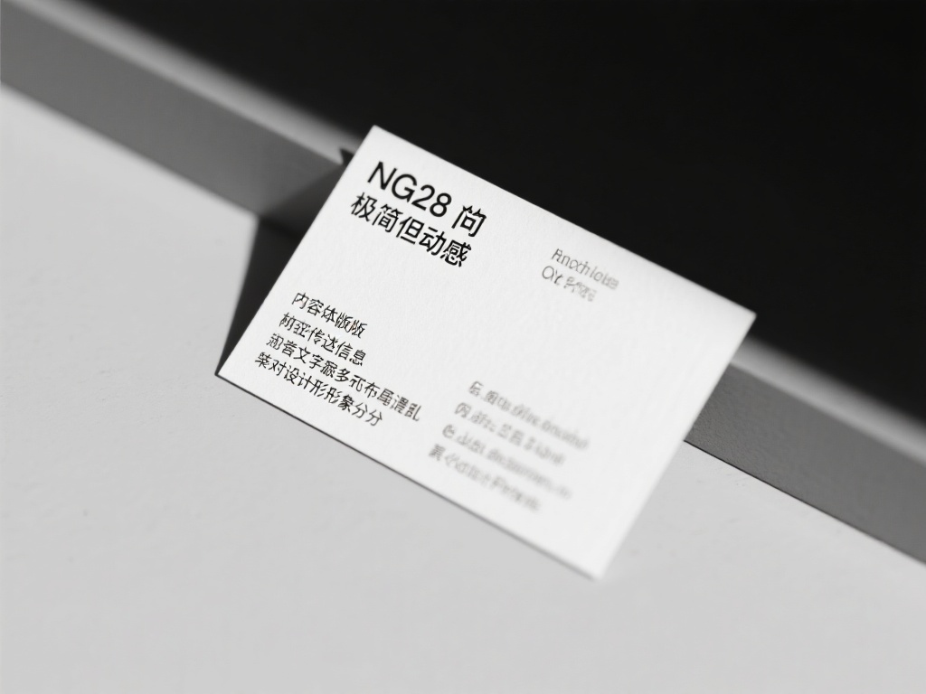 探索NG28名片设计的独特魅力与创新风格 内容排版简洁却有层次
名片的核心在于传递信息。如
